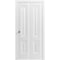 Sartodoors Solid French Door 32 x 80in, Light Grey Oak W/ Frosted Glass, Single Regular Panel Frame Trims Handle SETE6933ID-OAK-32 - alternate 1